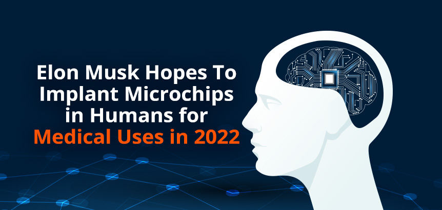 Side of Human Skull With Brain Exposed Showing Elon Musk's Hopes of Implanting Microchips in Humans