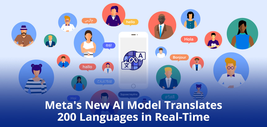 People Communicating in Different Languages Because of Meta's New AI Model That Translates 200 Languages Instantly