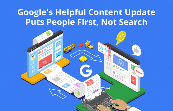 Person Creating Detailed Original Multimedia-Infused Content For People, Not Search Engines Following Google's Helpful Content Update
