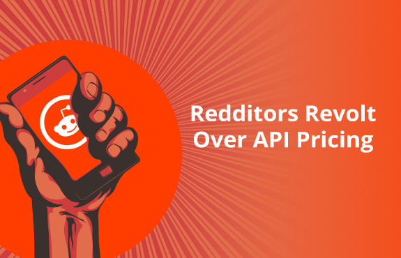 Revolution Fist Holding Phone With Reddit Logo in Center as Redditors Revolt Over API Price Increase