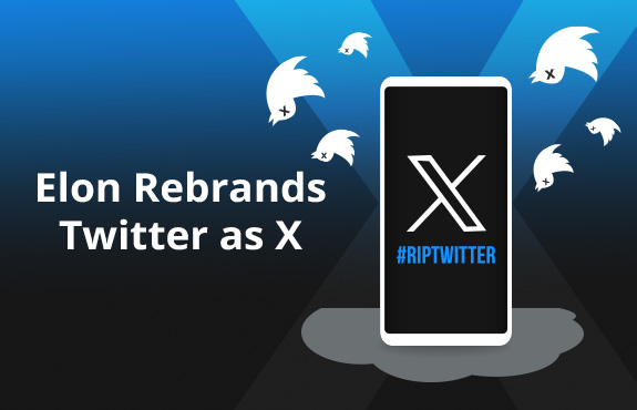 Dead Twitter Birds Surrounding Phone Featuring Twitter's Rebranded X Logo by Elon Musk