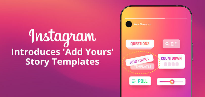 Phone Screen Showing Instagram Story Templates