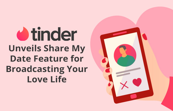 Hand Holding Phone that Shows Tinder Profile