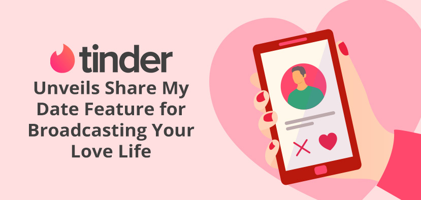 Hand Holding Phone that Shows Tinder Profile