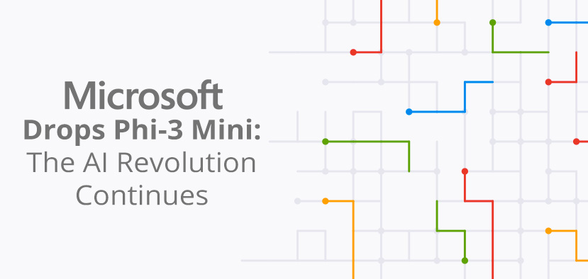 Artificial Intelligence Tech Grid With Microsoft Colors